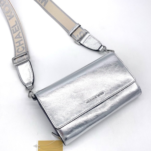 Michael Kors Large Zip Around Wallet Crossbody Bag